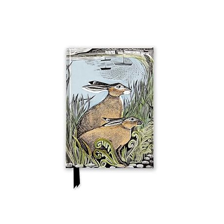 Angela Harding: Rathlin Hares (Foiled Pocket Journal)