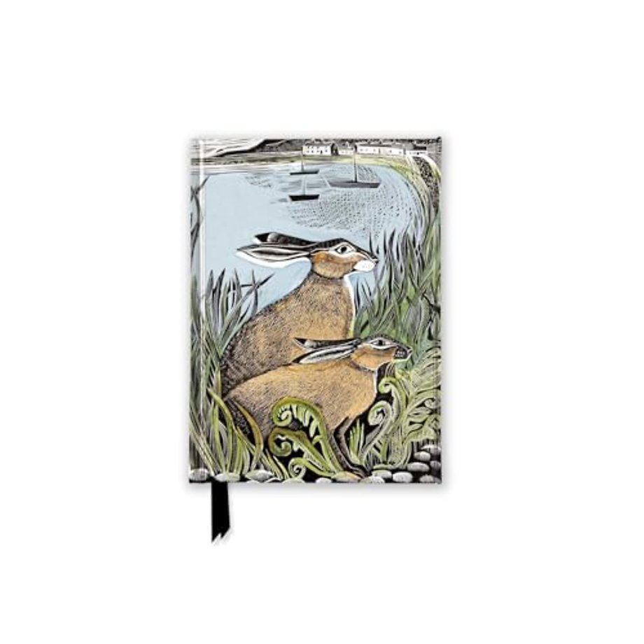 Angela Harding: Rathlin Hares (Foiled Pocket Journal)