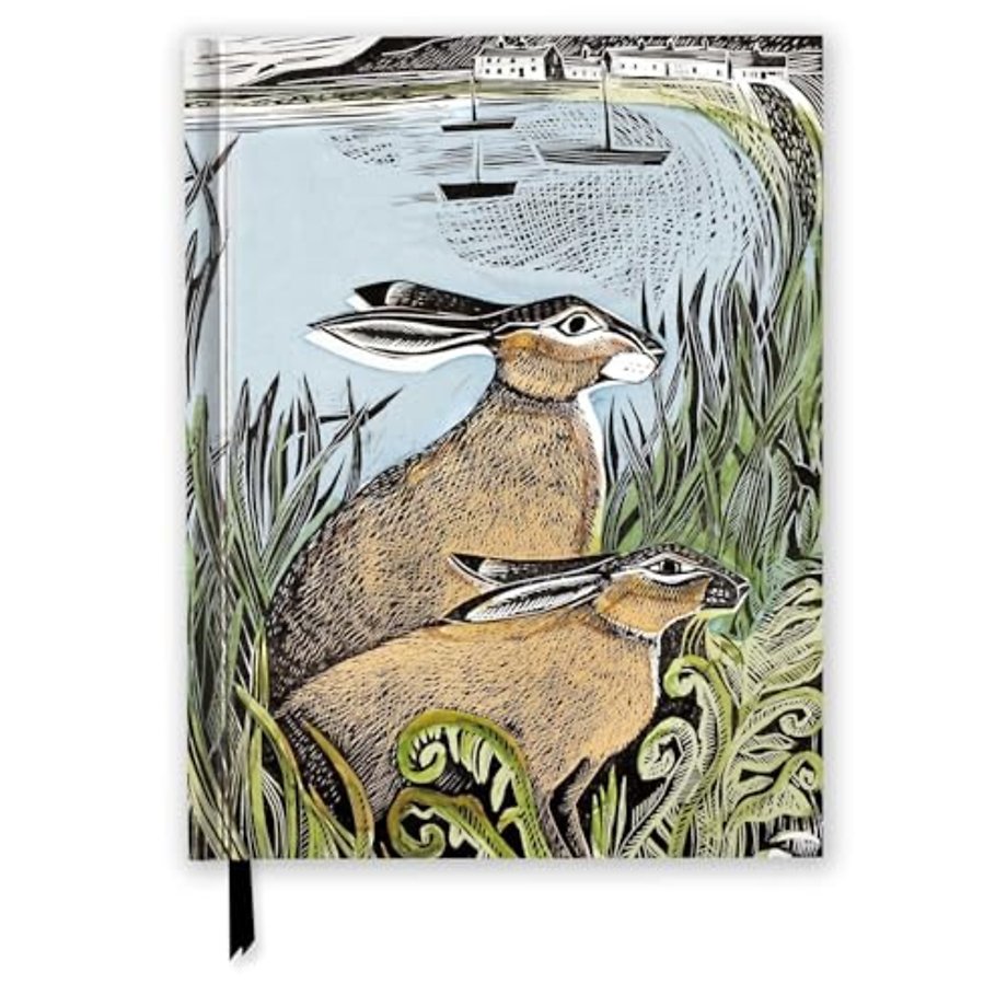 Angela Harding: Rathlin Hares (Blank Sketch Book)