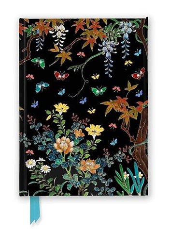 Ashmolean Museum: Cloisonne Casket with Flowers and Butterflies (Foiled Journal)