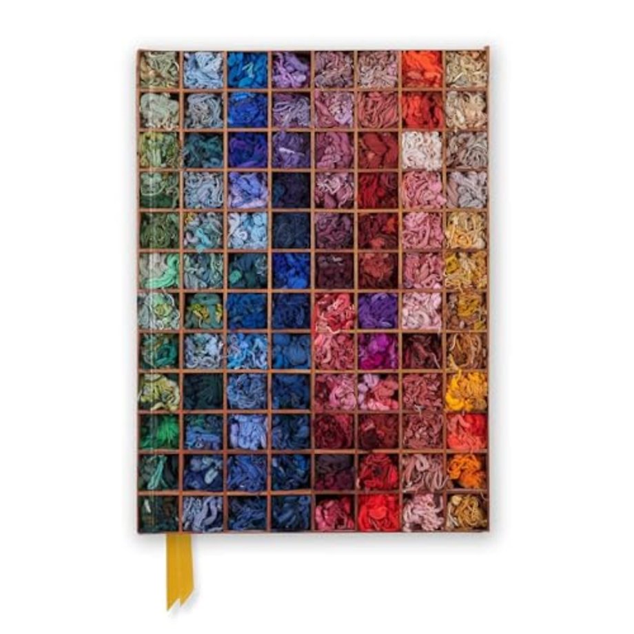 Royal School of Needlework: Wall of Wool (Foiled Journal)