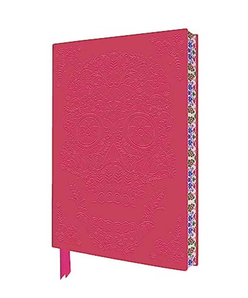 Flower Sugar Skull Artisan Art Notebook (Flame Tree Journals)