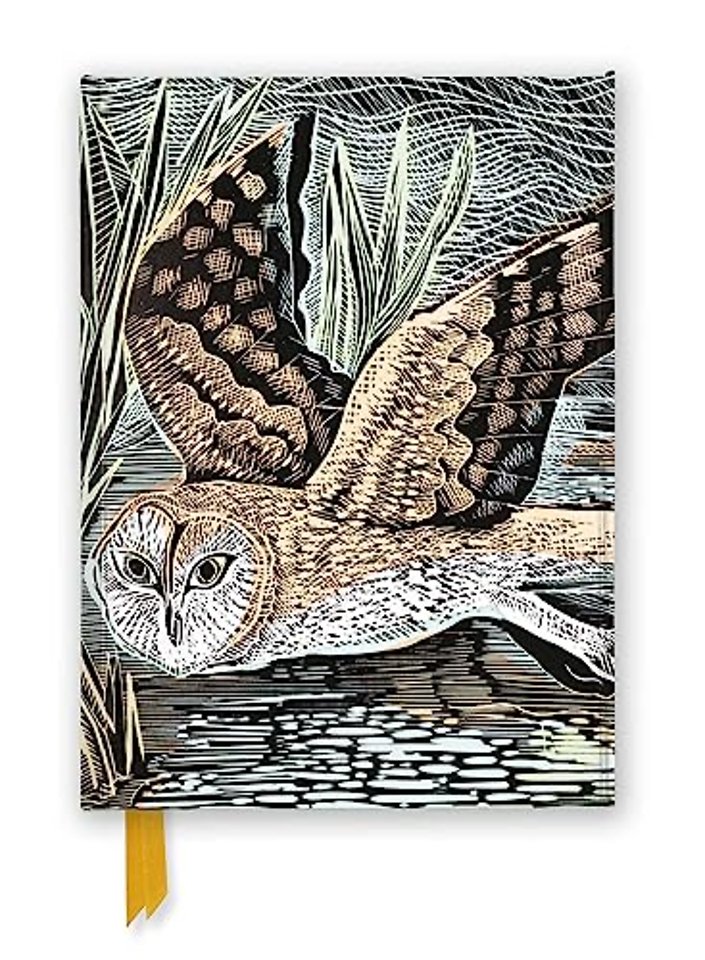 Angela Harding: Marsh Owl (Foiled Journal)