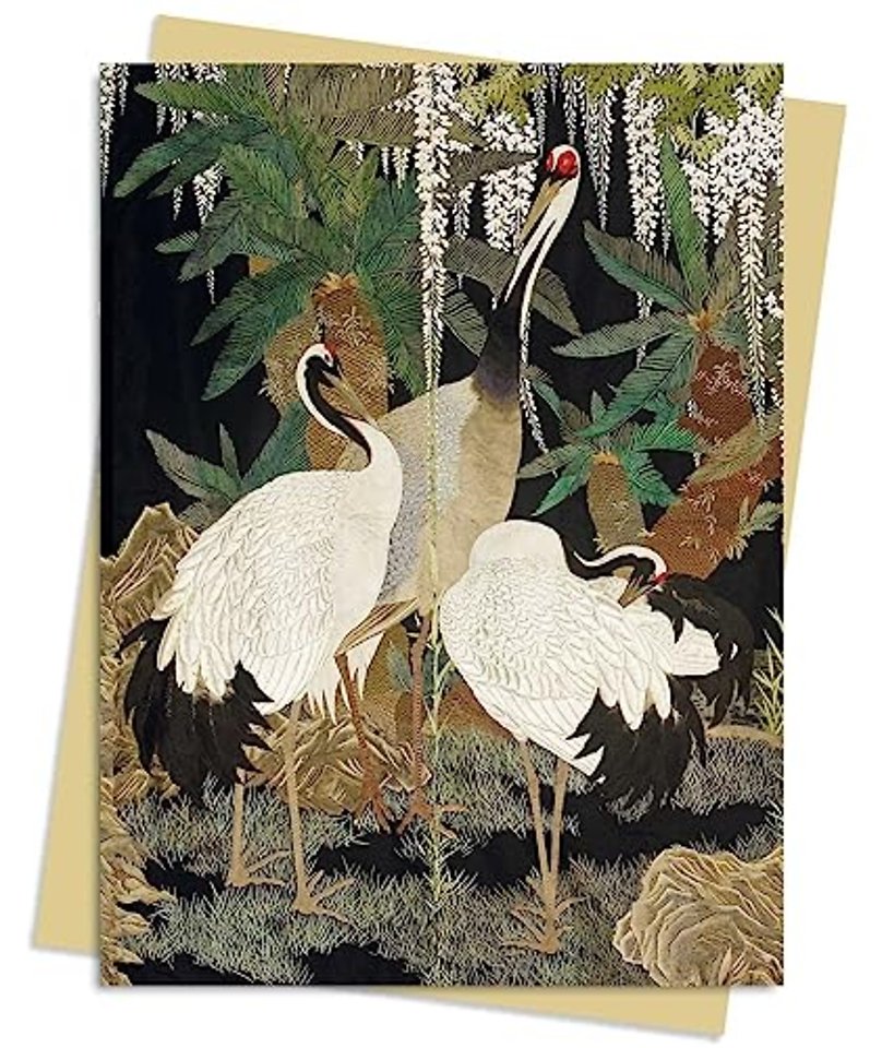 Ashmolean Museum: Cranes, Cycads & Wisteria Greeting Card Pack