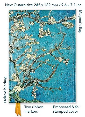 Vincent van Gogh: Almond Blossom (Foiled Quarto Journal)