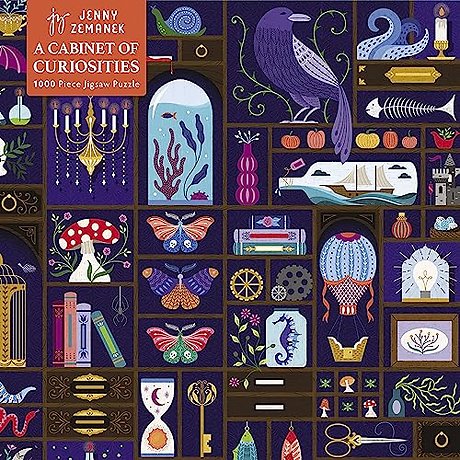 Adult Sustainable Jigsaw Puzzle: Jenny Zemanek: A Cabinet of Curiosities
