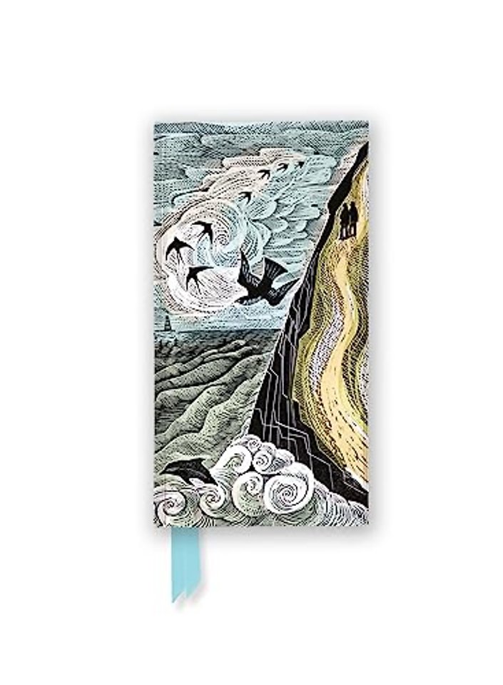 Angela Harding: Cornish Path (Foiled Slimline Journal)