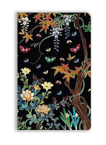 Ashmolean Museum: Cloisonne Casket with Flowers and Butterflies (Soft Touch Journal)