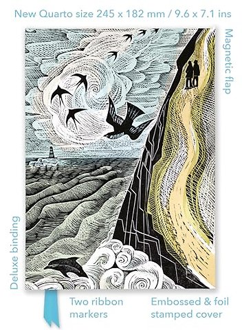 Angela Harding: Cornish Path (Foiled Quarto Journal)
