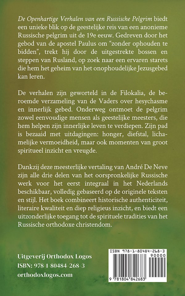 De Openhartige Verhalen van een Russische Pelgrim