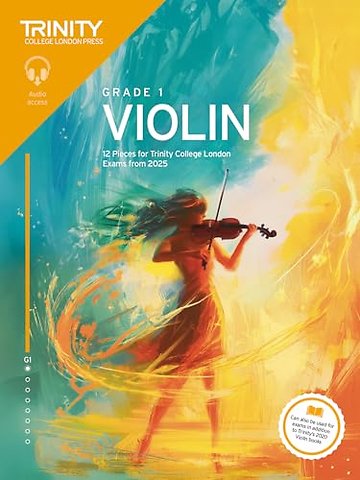 Trinity College London Violin Exam Pieces from 2025: Grade 1