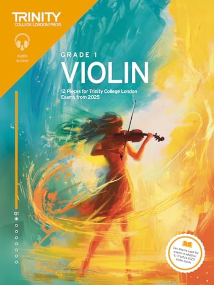 Trinity College London Violin Exam Pieces from 2025: Grade 1