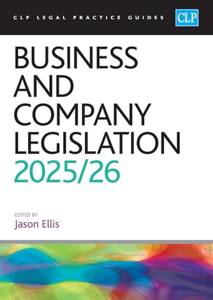 Business and Company Legislation 2025/26