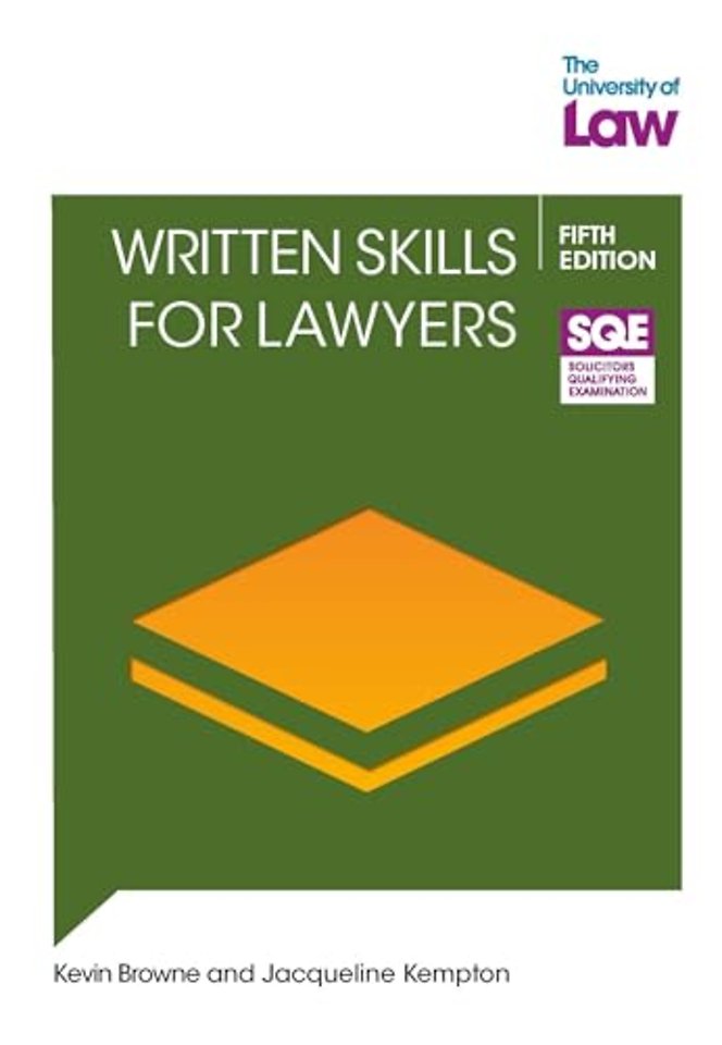 SQE2 Written Skills for Lawyers 5e