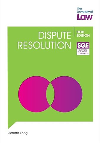 SQE Dispute Resolution 5e