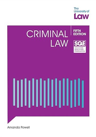 SQE Criminal Law 5e