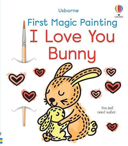 First Magic Painting I Love You Bunny