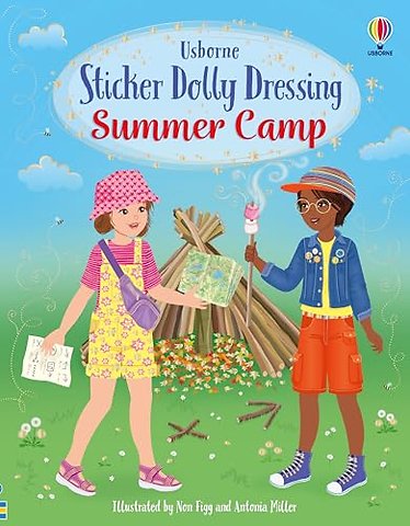 Sticker Dolly Dressing Summer Camp