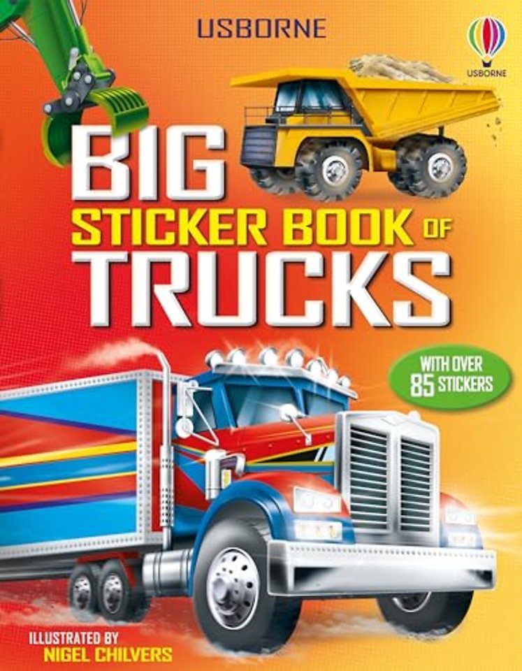 Big Sticker Book of Trucks