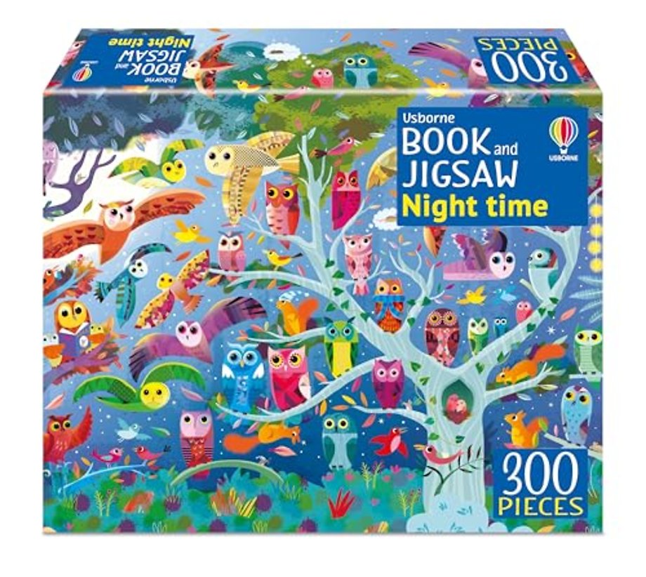 Usborne Book and Jigsaw Night time