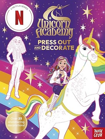 Unicorn Academy: Press Out and Decorate