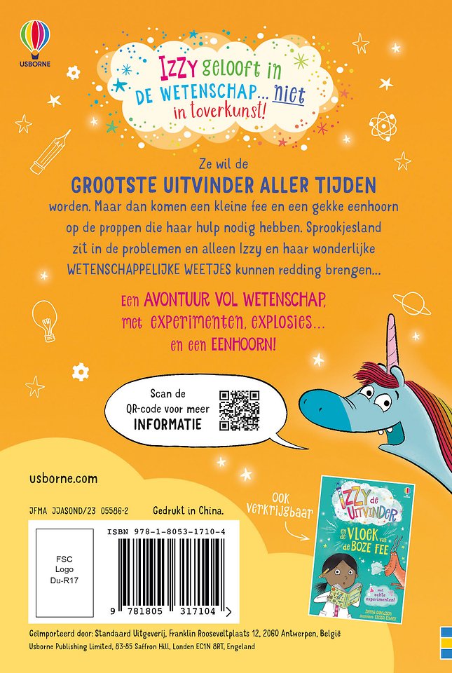 Izzy de uitvinder en de dansende eenhoorn