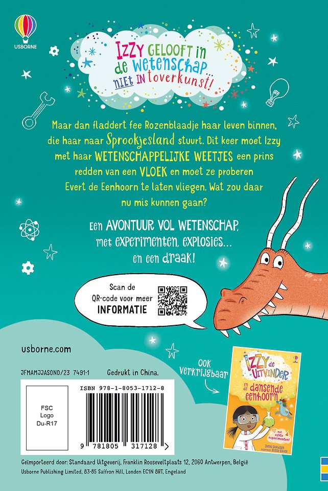 Izzy de uitvinder en de vloek van de boze fee