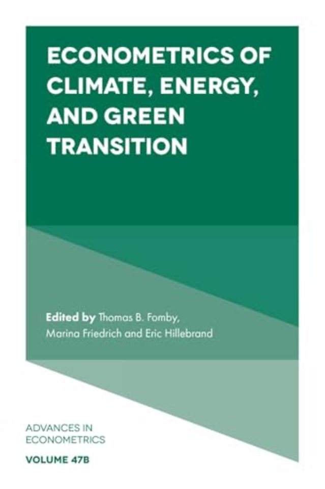 Econometrics of Climate, Energy, and Green Transition