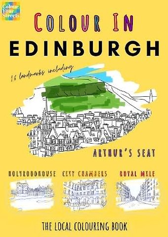 Edinburgh Colouring Book (A4)