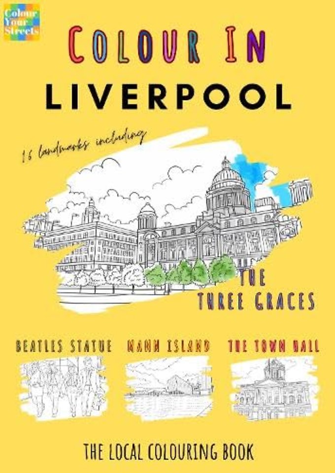 Liverpool Colouring Book (A4)