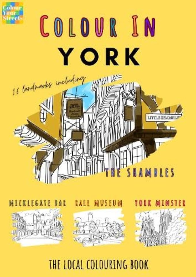 York Colouring Book (A4)