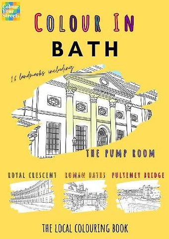 Bath Colouring Book (A4)
