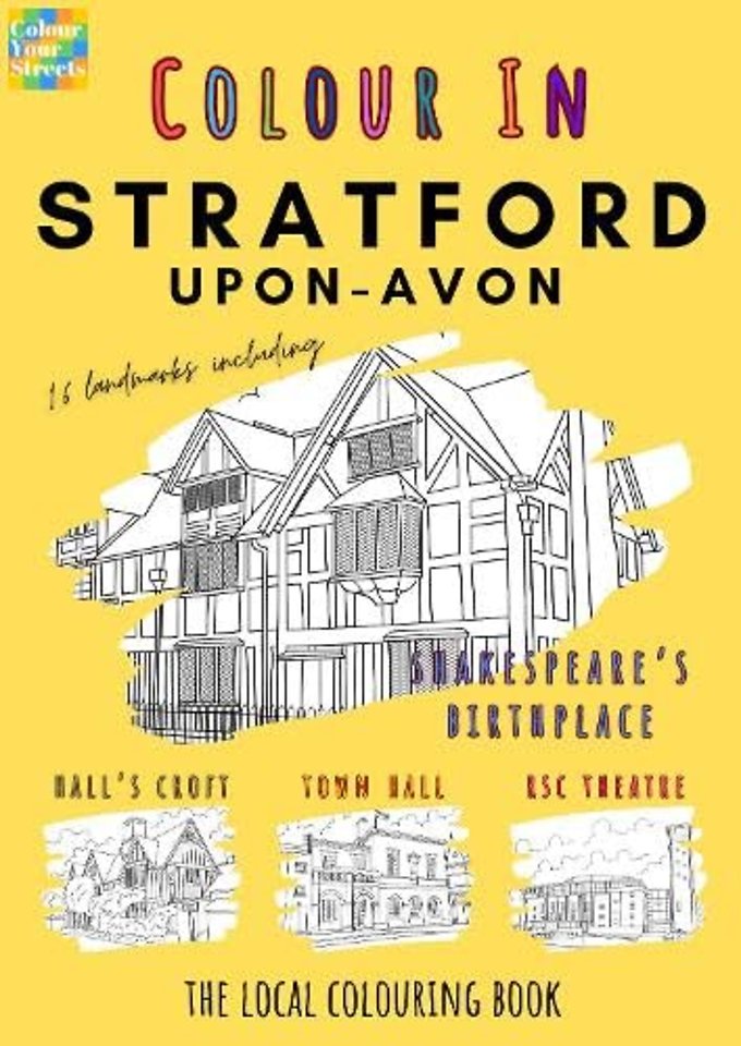 Stratford-upon-Avon Colouring Book (A4)