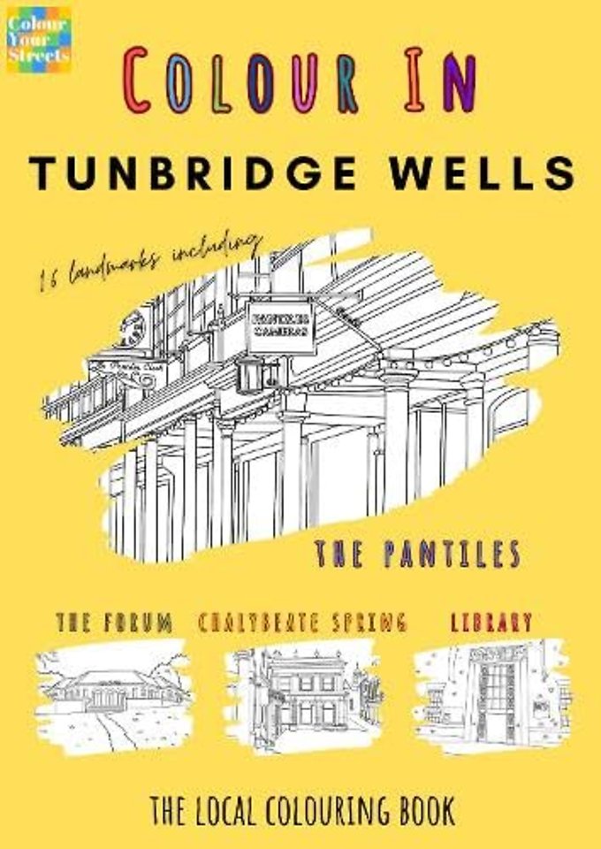 Tunbridge Wells Colouring Book (A4)