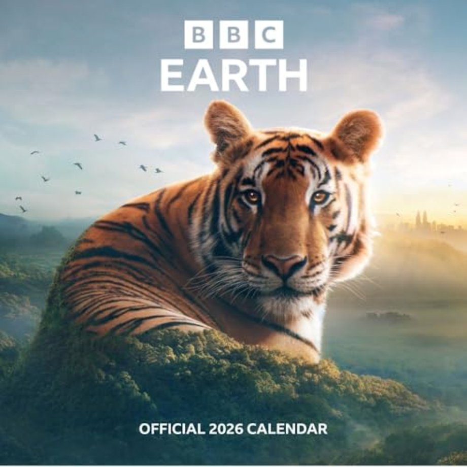 BBC EARTH 2026 SQUARE CALENDAR
