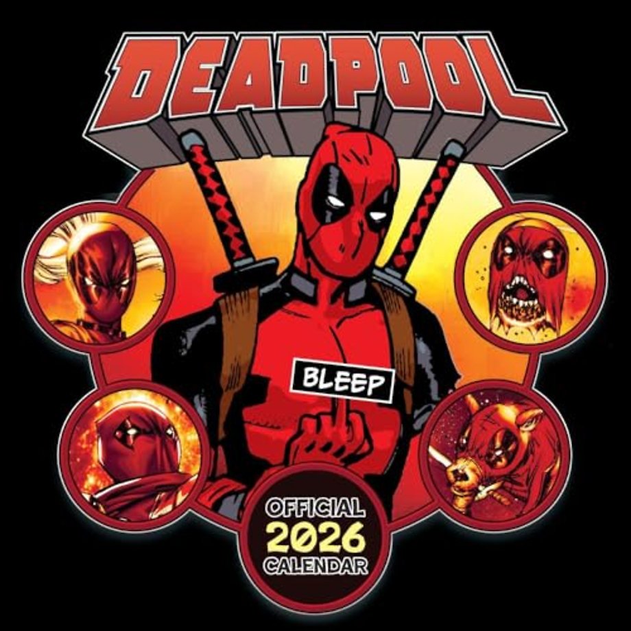 MARVEL DEADPOOL 2026 SQUARE CALENDAR
