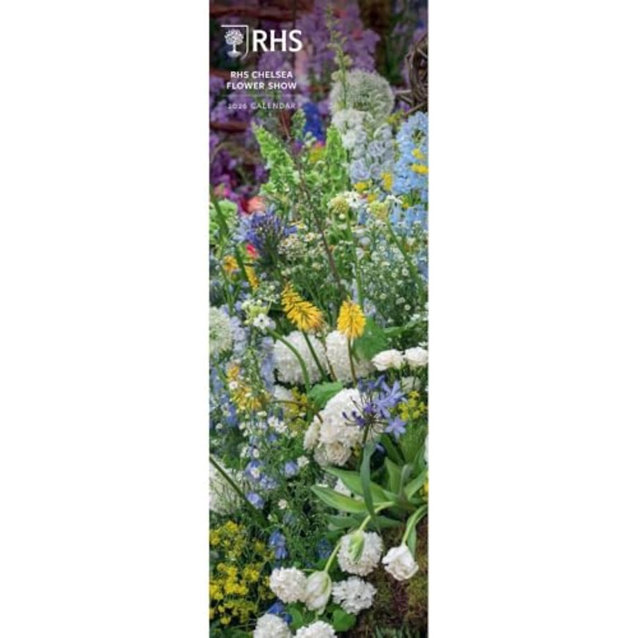 RHS CHELSEA FLOWER SHOW 2026 SLIM CALENDAR