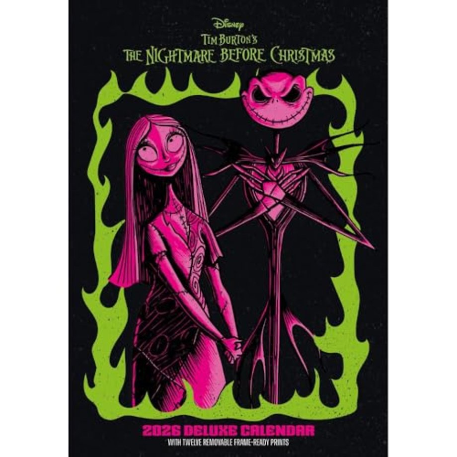 THE NIGHTMARE BEFORE CHRISTMAS 2026 A3 DELUXE CALENDAR