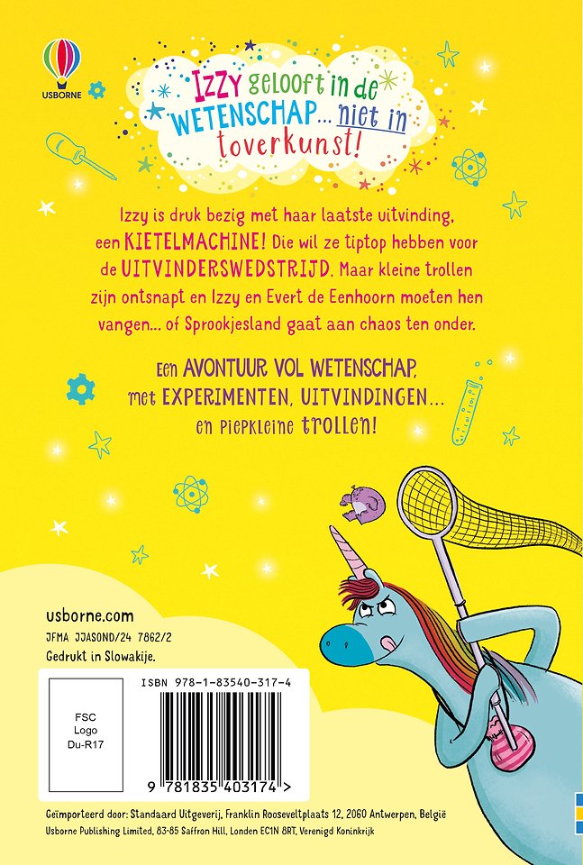 Izzy de uitvinder en de piepkleine trollen