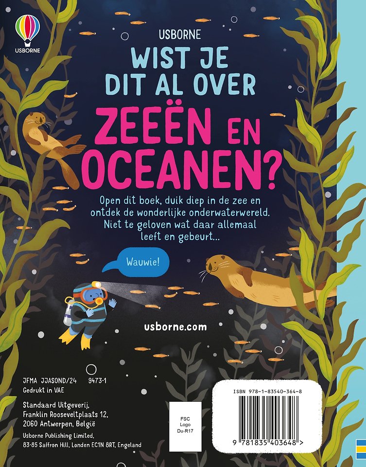 Wist je dit al over zeeën en oceanen?