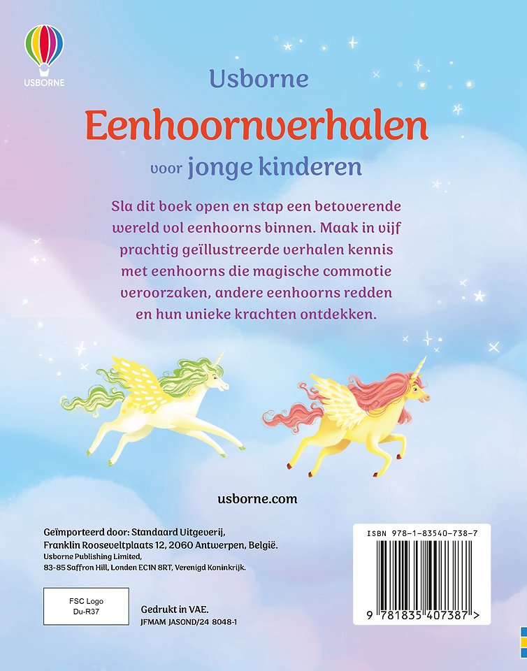 Eenhoornverhalen voor jonge kinderen