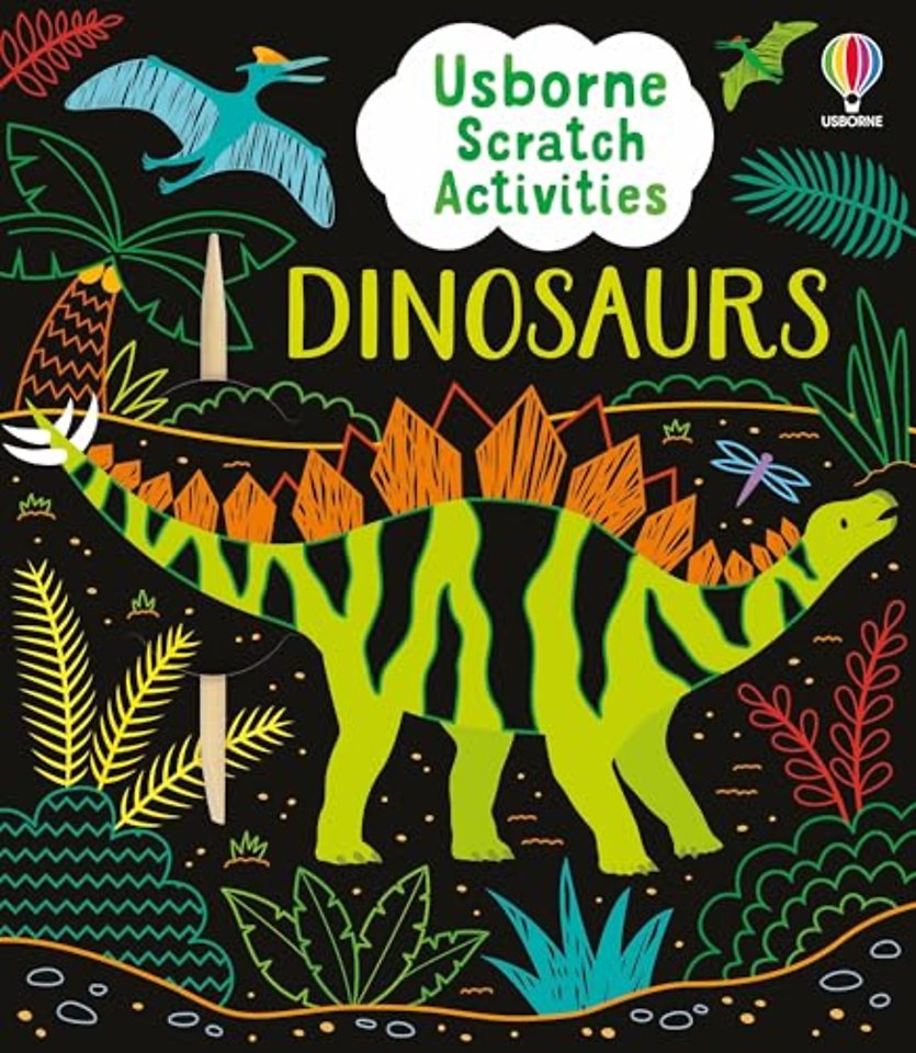 Usborne Scratch Activities Dinosaurs