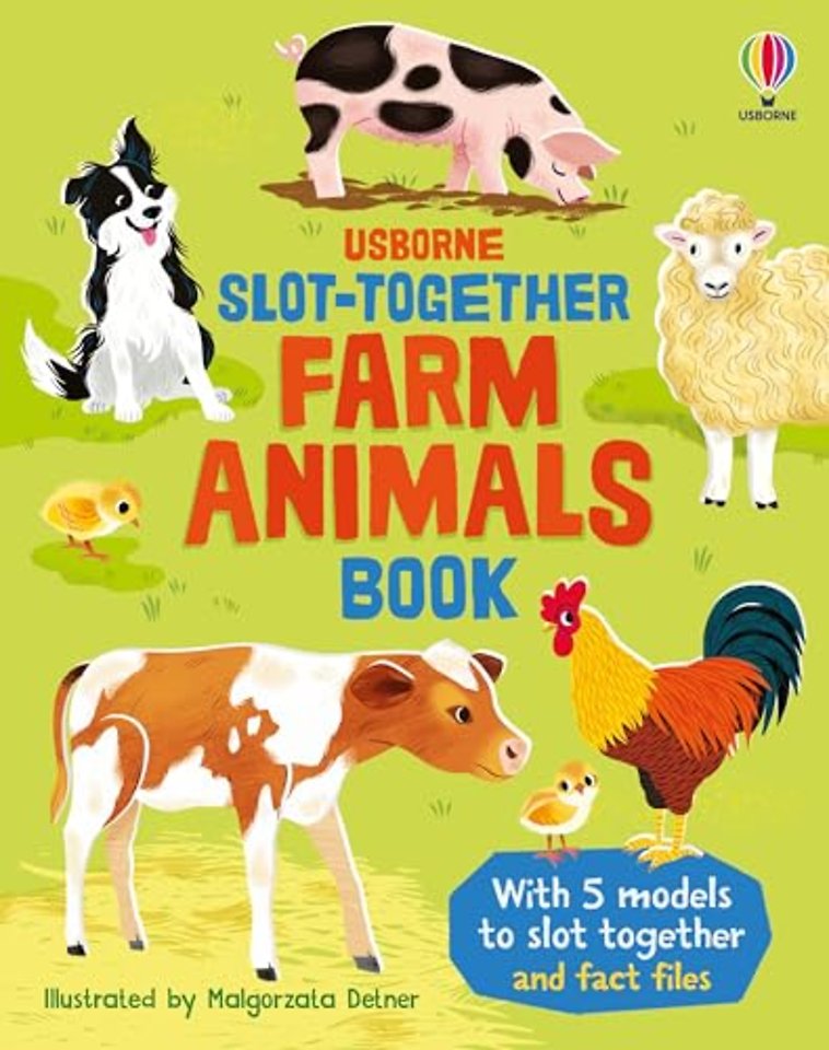 Slot-together Farm Animals Book