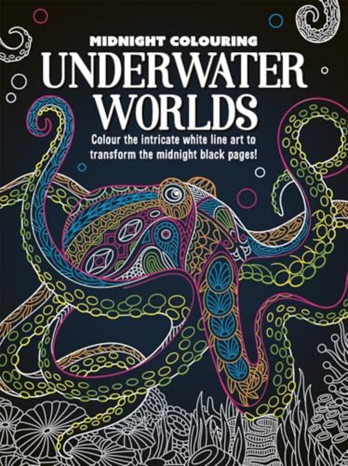 Midnight Colouring: Underwater Worlds