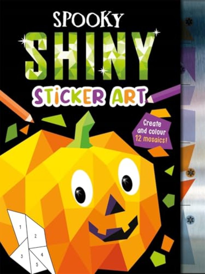 Spooky Shiny Sticker Art