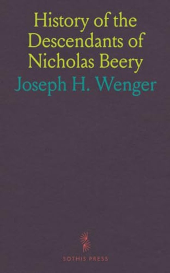 History of the Descendants of Nicholas Beery