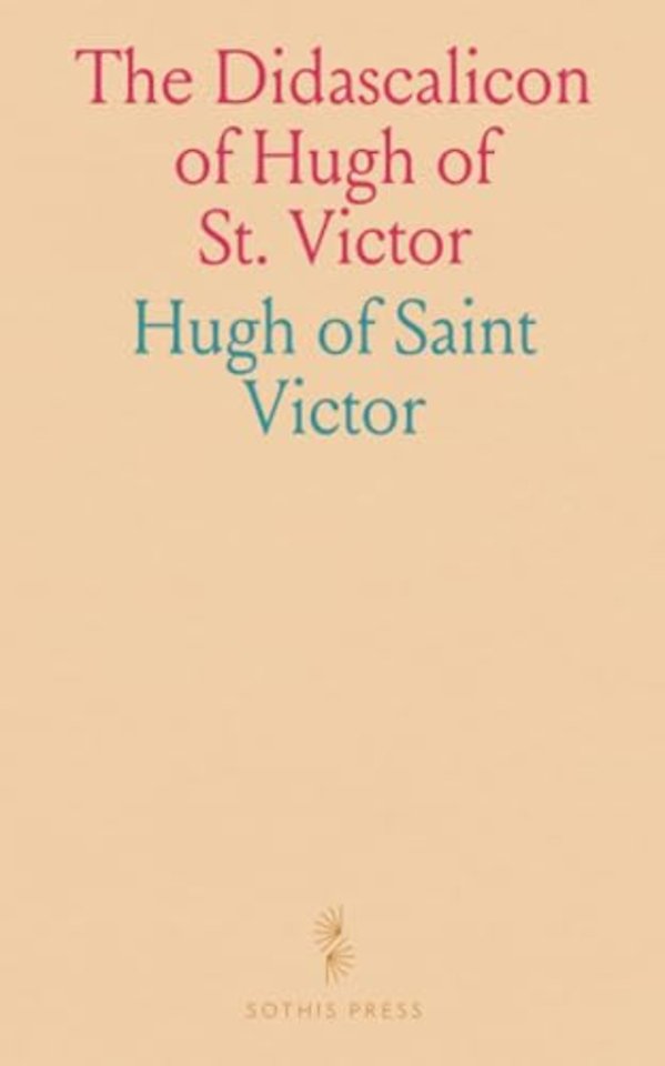 Didascalicon of Hugh of St. Victor