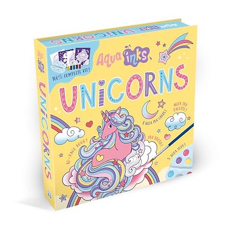 Aqua Inks Unicorns