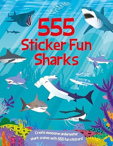 555 Sticker Fun Sharks