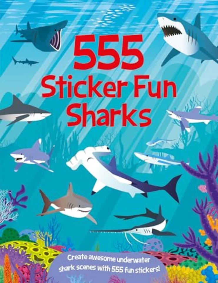 555 Sticker Fun Sharks